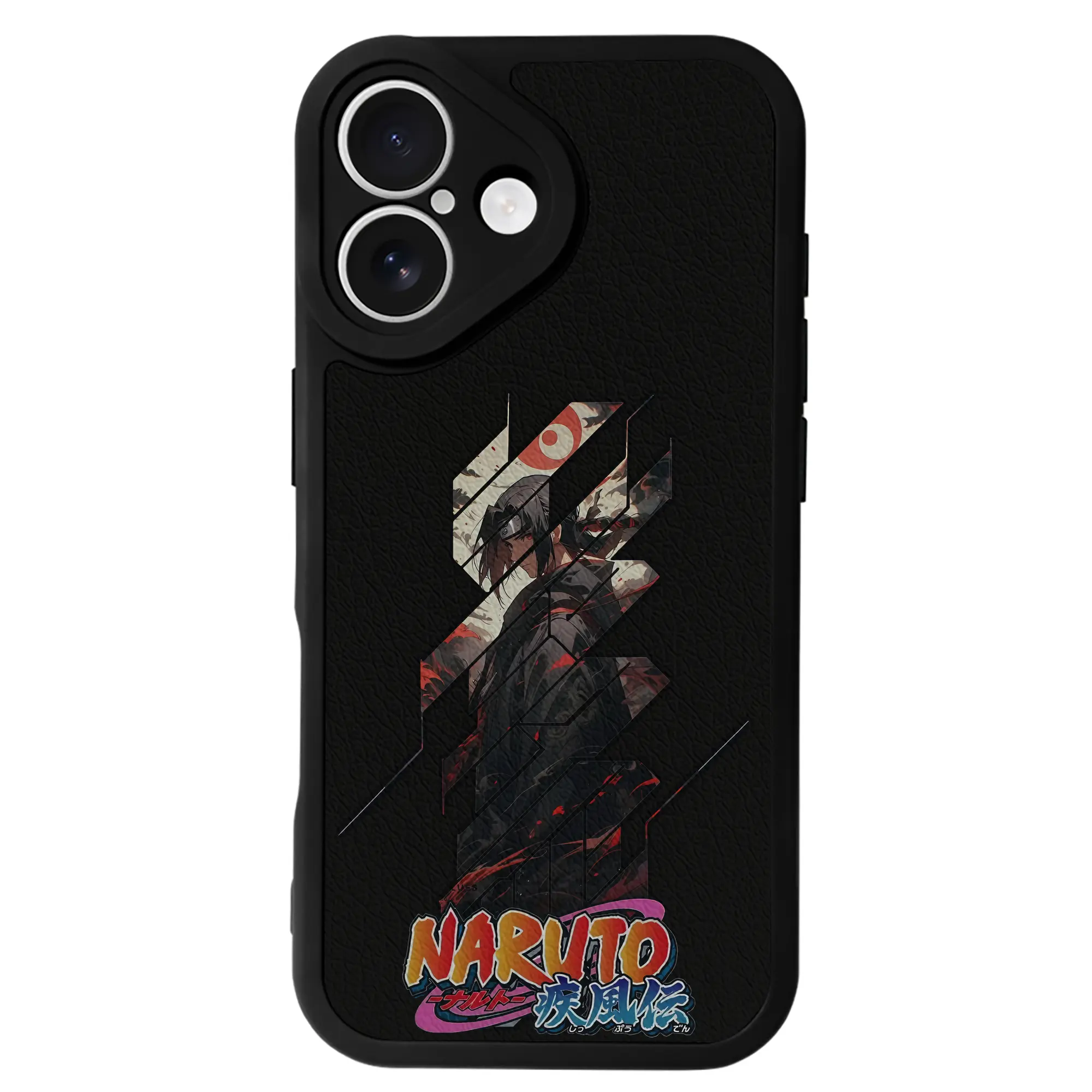 ナルト グッズ うちは イタチ - IPhone 16シリーズ対応 ・ シリコンスマホケース ・ レザー調 ・ 高精度フィット ・ 耐衝撃 ・ ワイヤレス充電対応 ・ 精密カット